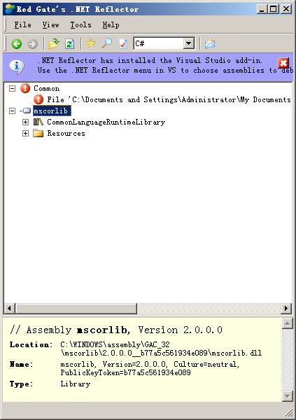 Reflector(C# DLL����������)����